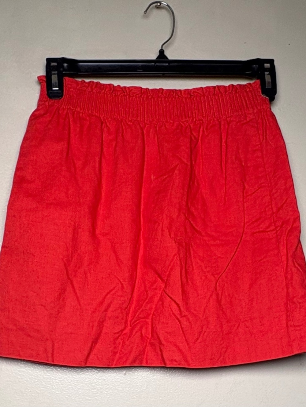 J.Crew Skirt Red Elastic Waist 2